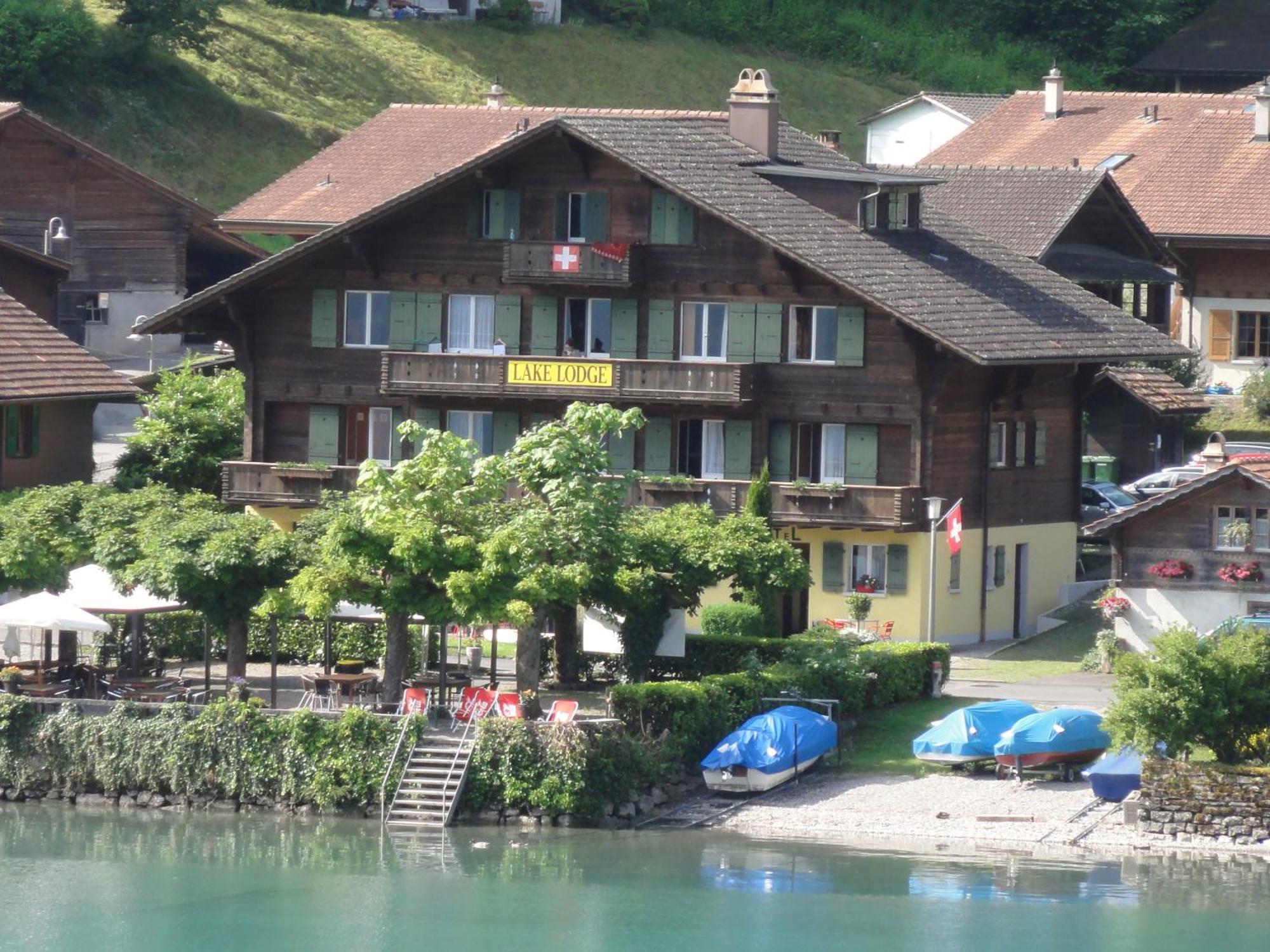 Lake Lodge Hostel Iseltwald Extérieur photo